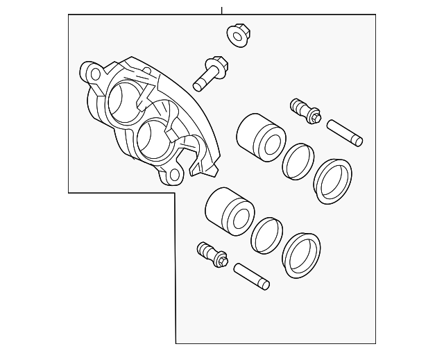 5139910AB Деталь CALIPER, RIGHT