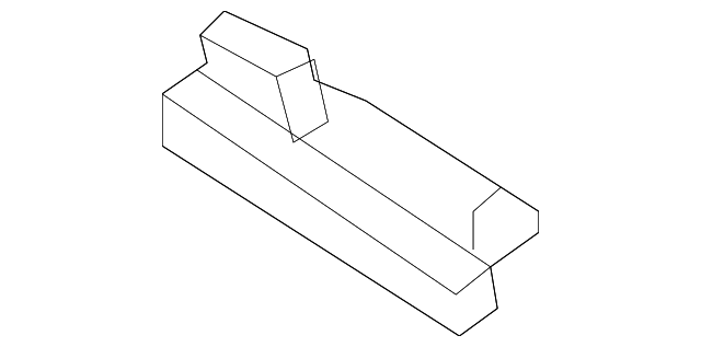 5018578AA Деталь BRAKE PADS LOWER RETAINER, LEFT