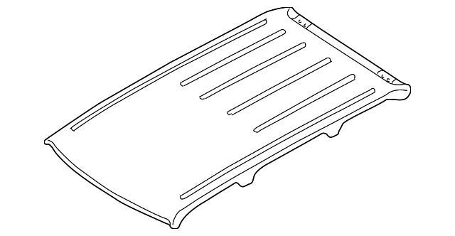 73112-7B030 Деталь ROOF PANEL