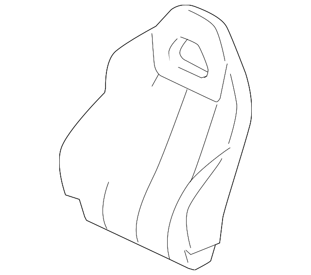 6901A031HB Деталь SEAT BACK COVER