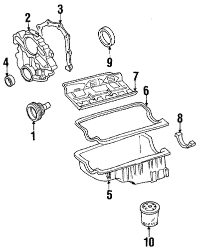 B4000 ENGINE PARTS