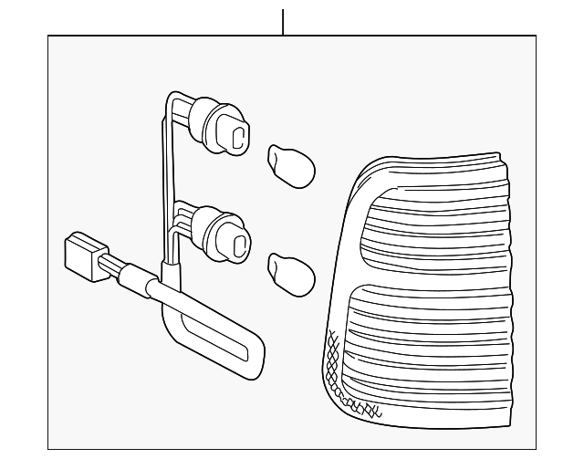 81560-60510 Деталь TAIL LAMP ASSY, LEFT