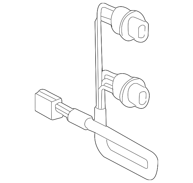 81555-60590 Деталь SOCKET & WIRE, LEFT