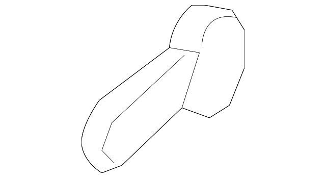 1FL441J3AB Деталь RECLINE HANDLE, LEFT