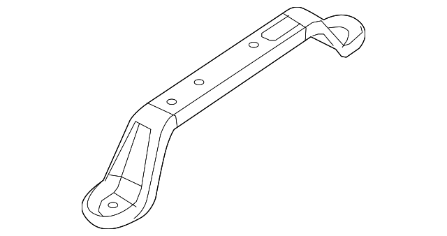 68003072AA Деталь SEAT TRACK, RIGHT