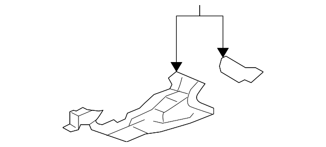 65515-SHJ-A01ZZ EXTENSION, R. RR. FLOOR