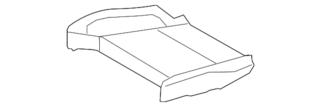 52-10-7-247-498 SEAT CUSHION PAD, RIGHT