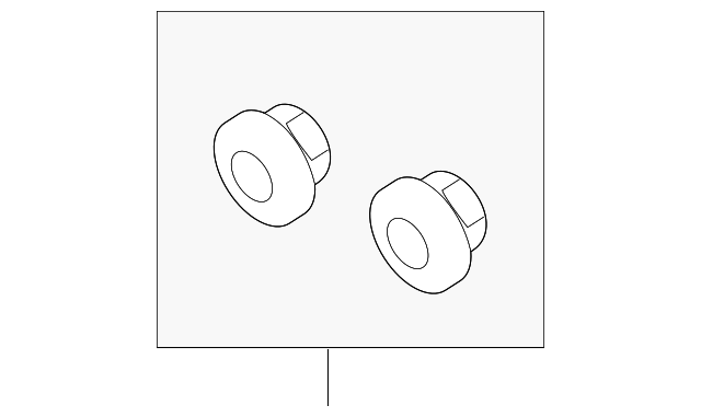 11611054 MOLDING ASSY NUT