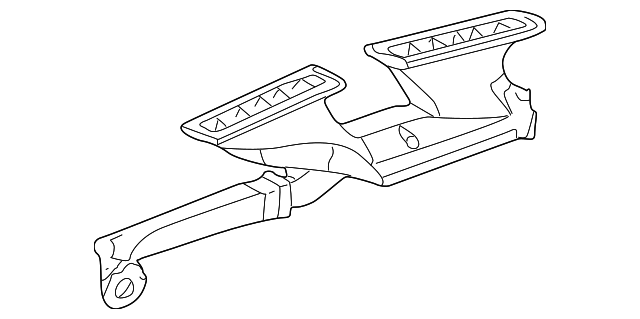 25671205 Деталь DEFROSTER DUCT