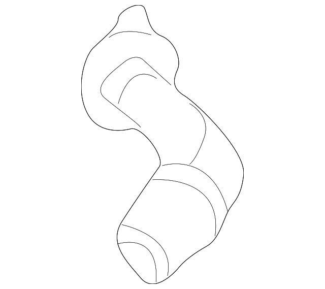 25655611 Деталь SIDE DUCT, LEFT