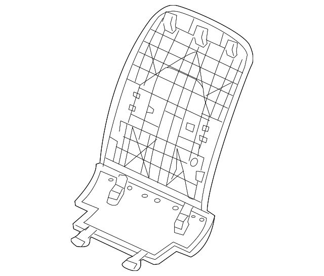 81128-TL0-G11ZE Деталь COVER, FR. SEAT-BACK (TYPEZ)