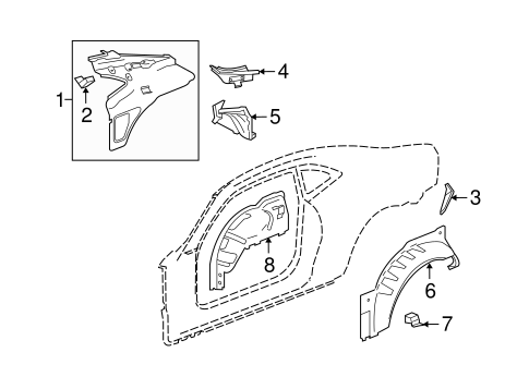 Camaro INNER STRUCTURE