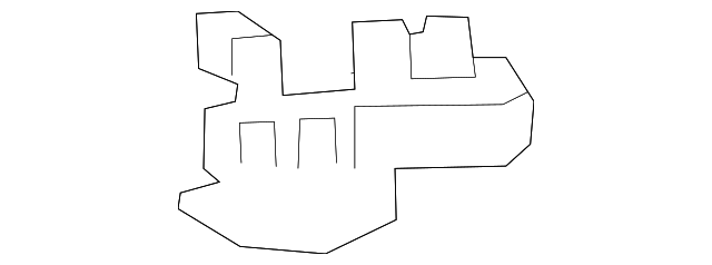 13349362 Деталь BRACKET, LEFT