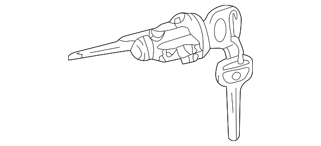 69057-34050 CYL & KEYS