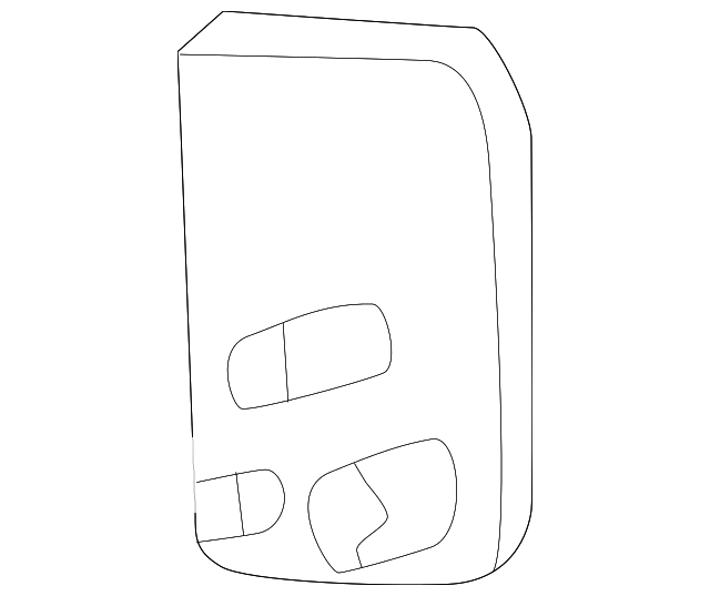 7C3Z3622605AC Деталь HANDLE, OUTSIDE, LEFT
