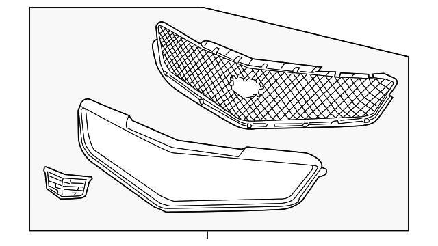 23193542 Деталь GRILLE ASSY