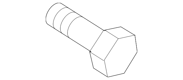 9YA7-70-602A Деталь MOVEABLE GLASS SCREW, LEFT