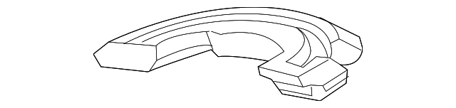 95134678 LOWER INSULATOR, RIGHT