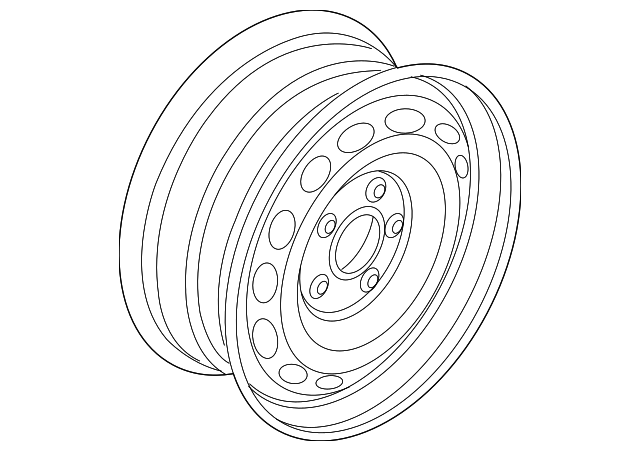 5N0-601-027-A-03C Деталь WHEEL, SPARE