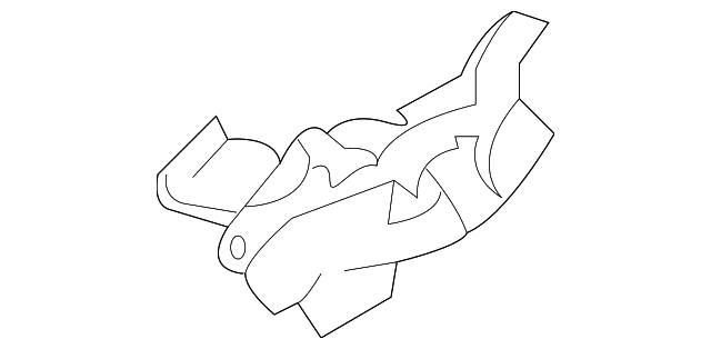 87216-38000 Деталь ROOF MOLDING CLIP, RIGHT