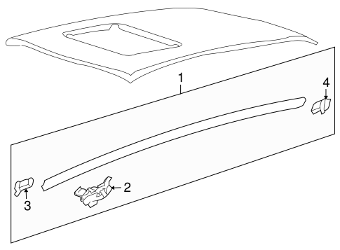 Optima EXTERIOR TRIM - ROOF