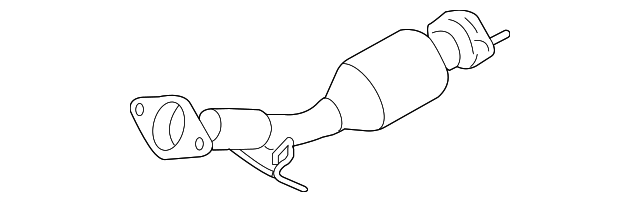 L3H4-20-55XC Деталь CATALYTIC CONVERTER