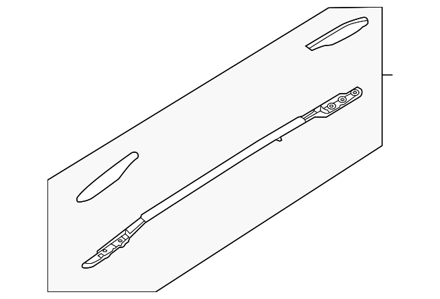 73820-3KA0A Деталь ROOF RAIL, RIGHT