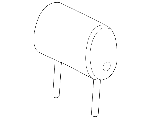 4H0881901CBC3 Деталь HEADREST, LEFT