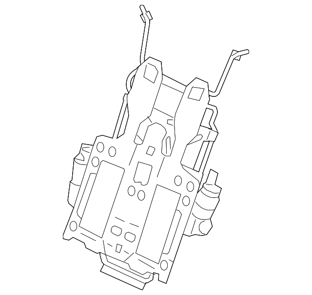 4H0881880A Деталь LUMBAR ADJUSTER, LEFT