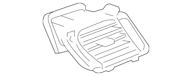 23128461 VENT GRILLE, RIGHT