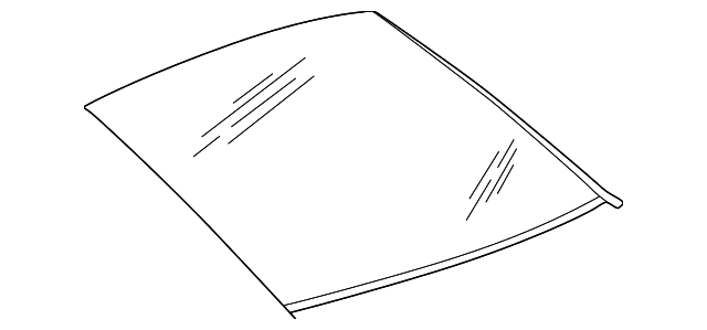 4575371 Деталь BACK GLASS