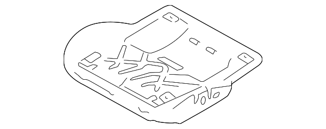 1F70-88-113 Деталь SEAT FRAME, RIGHT