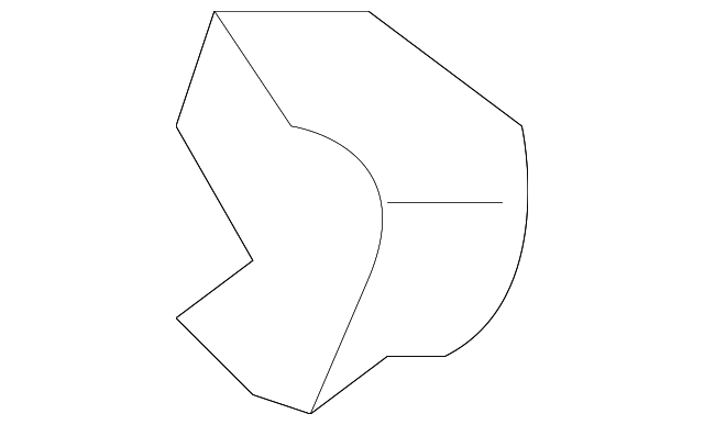 0H260-5678XB Деталь HOOD BUMPER, RIGHT