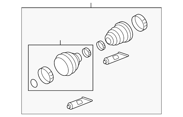 31-60-9-806-560 Деталь BOOT KIT, LEFT