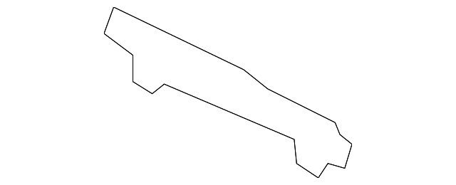 95990800 Деталь ROCKER REINF BAFFLE, LEFT