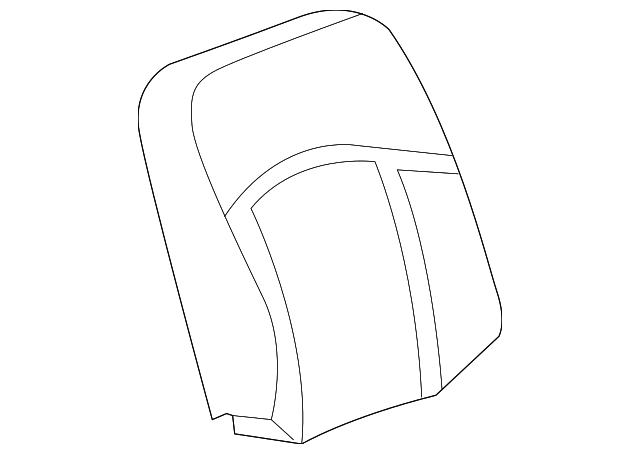 88995697 Деталь SEAT BACK PAD