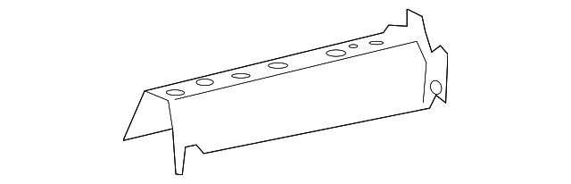 57804-53040 RAIL EXTN, LEFT