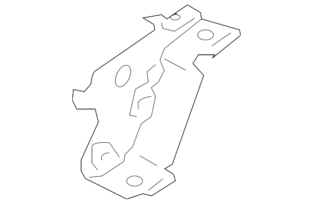 89135-EA000 Деталь HINGE, LEFT