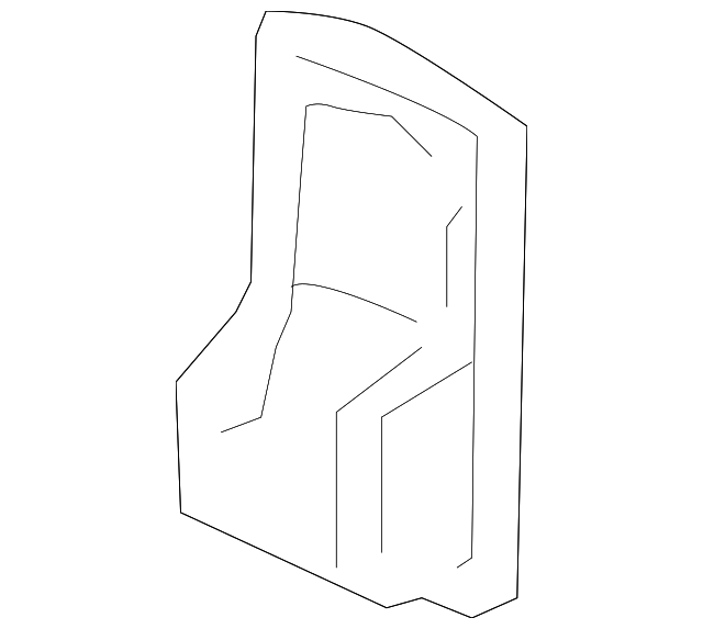 89626-EA000 Деталь BACK PANEL BEZEL, RIGHT
