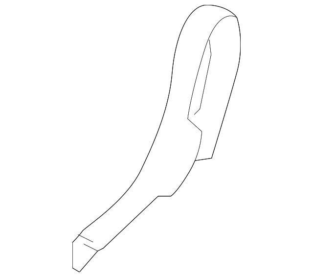89394-EA000 Деталь OUTER COVER, LEFT