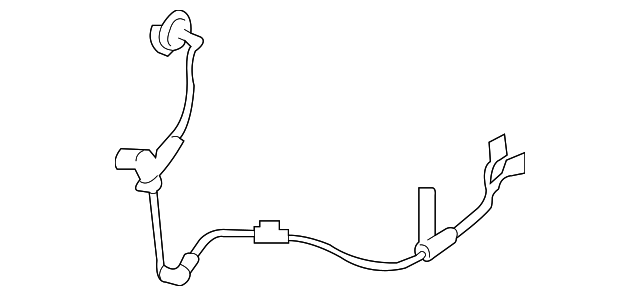8L8Z-2C190-A ABS SENSOR, RIGHT