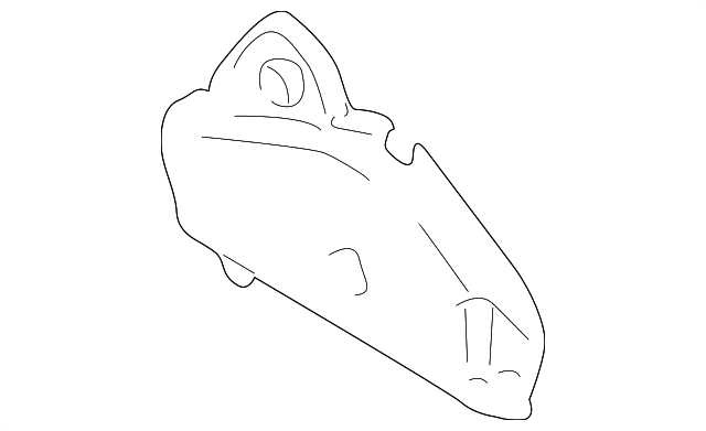 B25D-88-1H1A-90 Деталь SIDE COVER, RIGHT