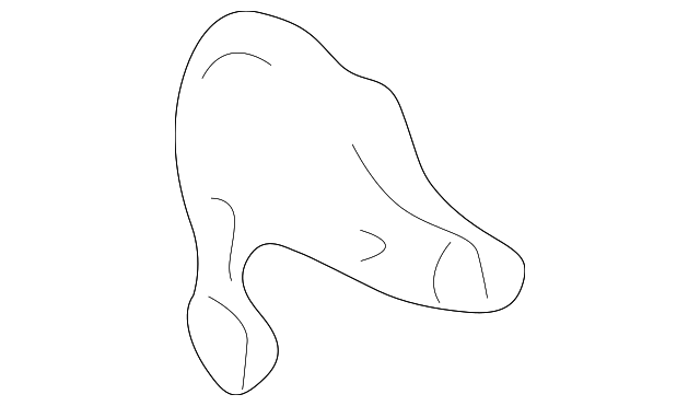 B25D881G743 Деталь RECLINE COVER