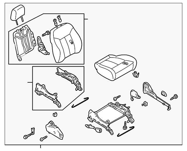 BJ0F57150K90 Деталь SEAT ASSY