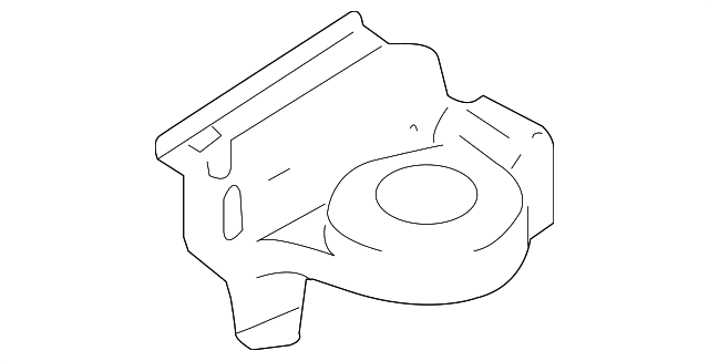 5842054G01 Деталь STRUT TOWER, LEFT