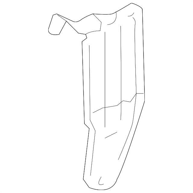 5863254G01 Деталь TOW HOOK BRKT, RIGHT