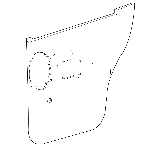 4L2Z7827458A Деталь WATER SHIELD, RIGHT