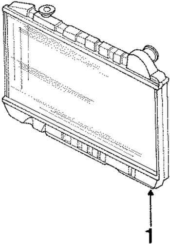 626 RADIATOR & COMPONENTS