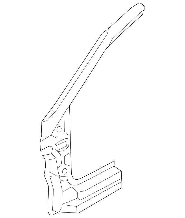 71120-1RA25 Деталь HINGE PILLAR, RIGHT