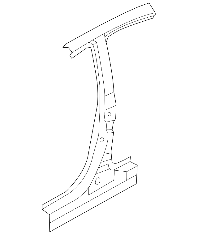 71402-1RB25 Деталь CENTER PILLAR, RIGHT